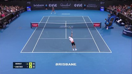 Murray out in first round of Brisbane International