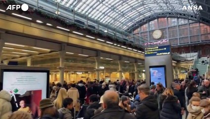 Cancellati 14?Eurostar?a Londra, disagi per migliaia a Capodanno