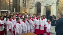 Coral de crianças de Campo Largo se apresenta em missa com Papa Francisco, no Vaticano: “Experiência maravilhosa”