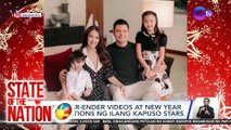 Ang year-ender videos at new year celebrations ng ilang Kapuso stars | SONA