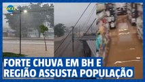 Veja alguns estragos causados pela chuva em BH neste início de ano