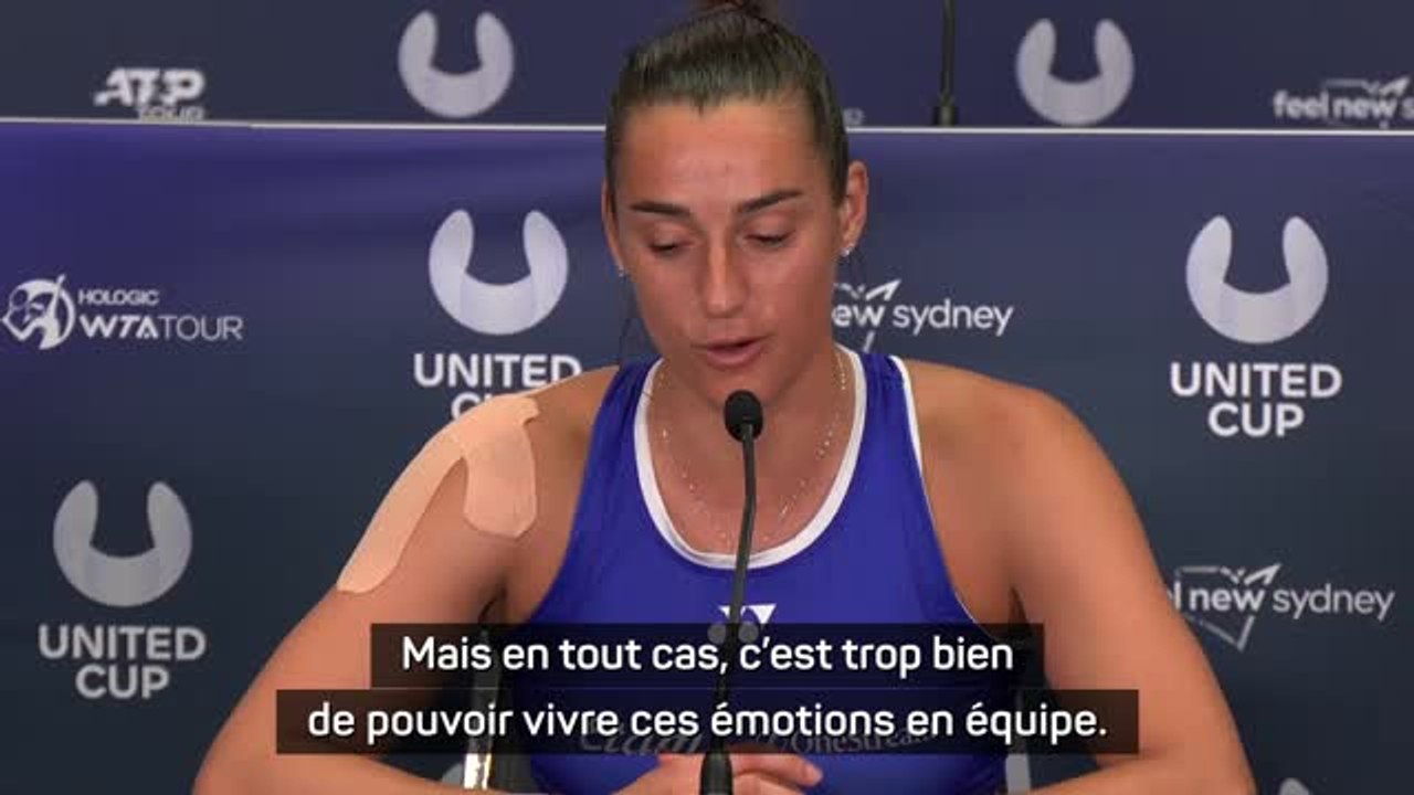 France - Garcia : "Trop bien de pouvoir vivre ces émotions en équipe"