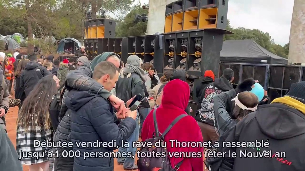 Rave parties au Thoronet et au Cannet-des-Maures pour le Nouvel an 2023
