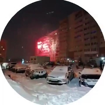 Quand tu vises mal pour le feu d'artifice du nouvel an