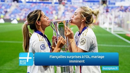 Fiançailles surprises à l'OL, mariage imminent