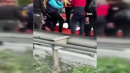 Köprüden atladığı anlar saniye saniye kaydedildi