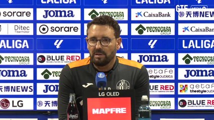 Rueda de prensa de Bordalás