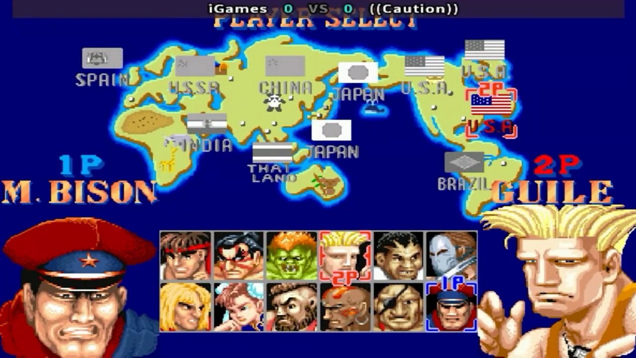 iGames vs ((Caution)) - Street Fighter II'_ Champion Edition