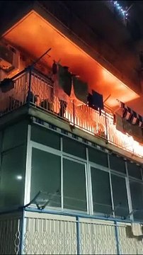 Capaci, i botti scatenano un incendio su un balcone mentre i proprietari sono fuori