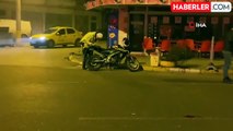 Edirne'de devrilen motosiklet sürücüsü yaralandı
