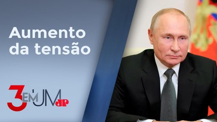 Putin promete intensificar bombardeios na Ucrânia