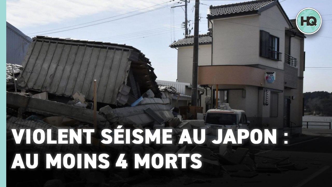Un séisme de magnitude 7,4 s'abat sur le Japon, au moins 4 morts