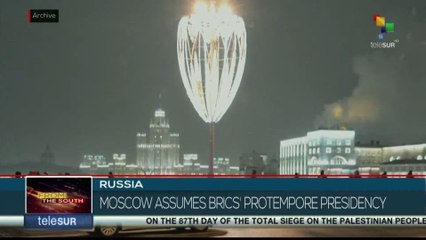 Russia assumes pro tempore presidency of Brics