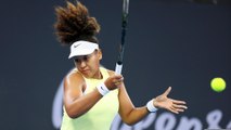 Osaka 'grateful' to be back playing tennis