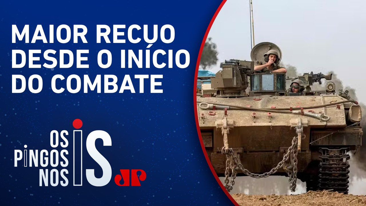 Israel anuncia retirada de parte das tropas na Faixa de Gaza