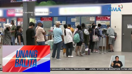 Heightened alert, nakataas pa rin sa Batangas Port ngayong maraming umuuwi mula sa bakasyon | UB