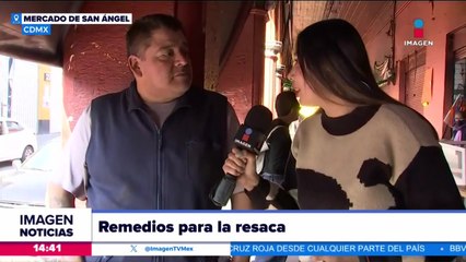 Remedios para la resaca que podrás encontrar en el Mercado de San Ángel