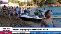 Turistas eligen las playas de Colima para recibir el 2024