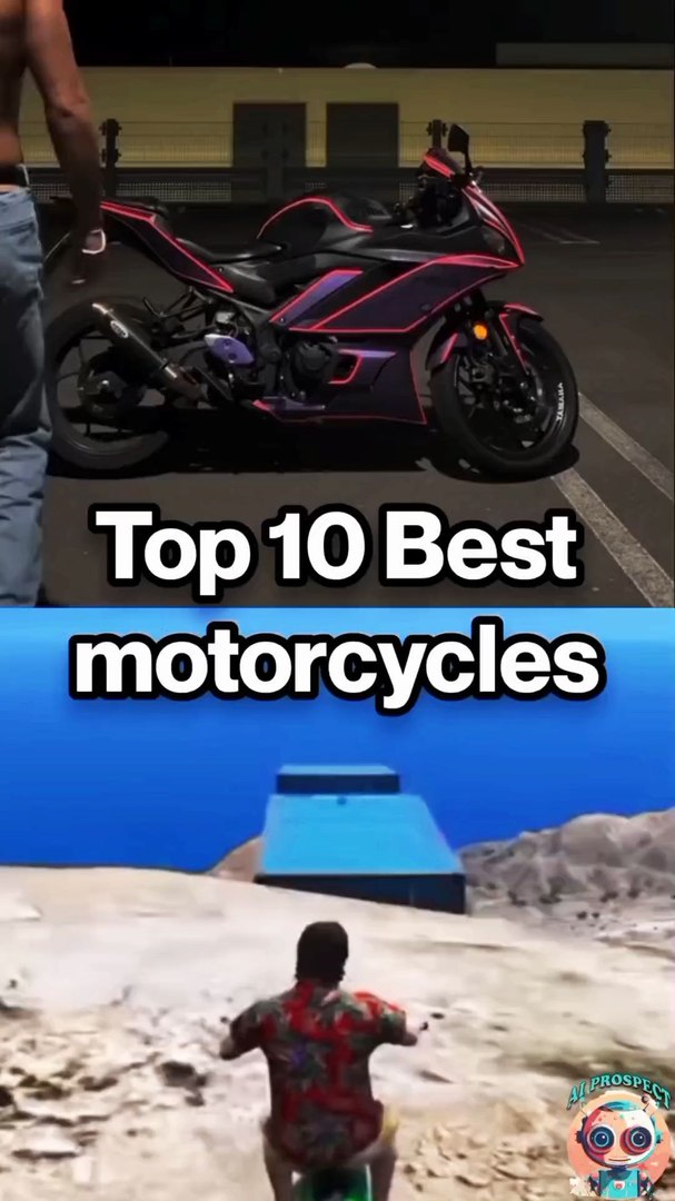 Top 10 Best motorcycles according to chatGPT