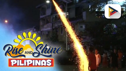 Higit 230 firecrackers-related injuries, naitala nitong Jan. 1