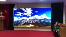 Màn hình led P2.5 indoor lắp đặt cho phòng hội đồng các trường học