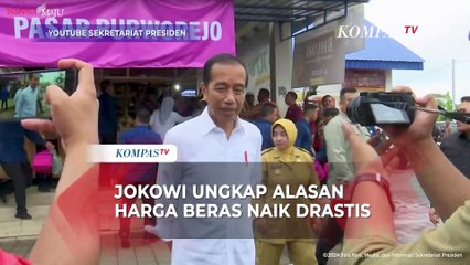 Download Video: Jokowi Sidak Pasar Tradisional Purworejo, Ungkap Alasan Harga Beras Naik Drastis