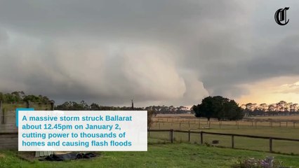 Storms hit Ballarat | January 2 | The Courier