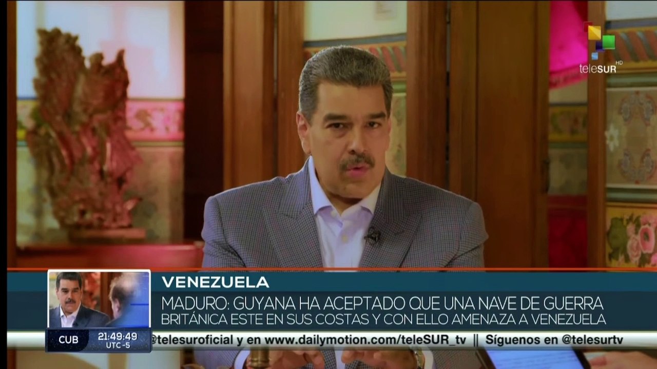 Pdte. de Venezuela Nicolás Maduro: “Guyana está actuando como la Guyana Británica”