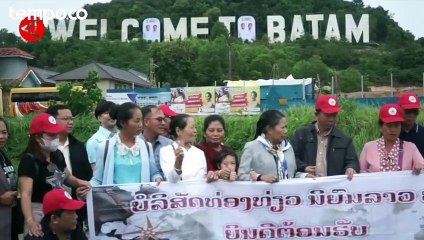 Sandiaga Uno Komentari Baliho Prabowo-Gibran di Monumen Welcome to Batam