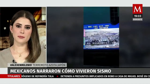 Mexicanos que radican en Japón compartieron en redes sociales cómo vivieron el terremoto