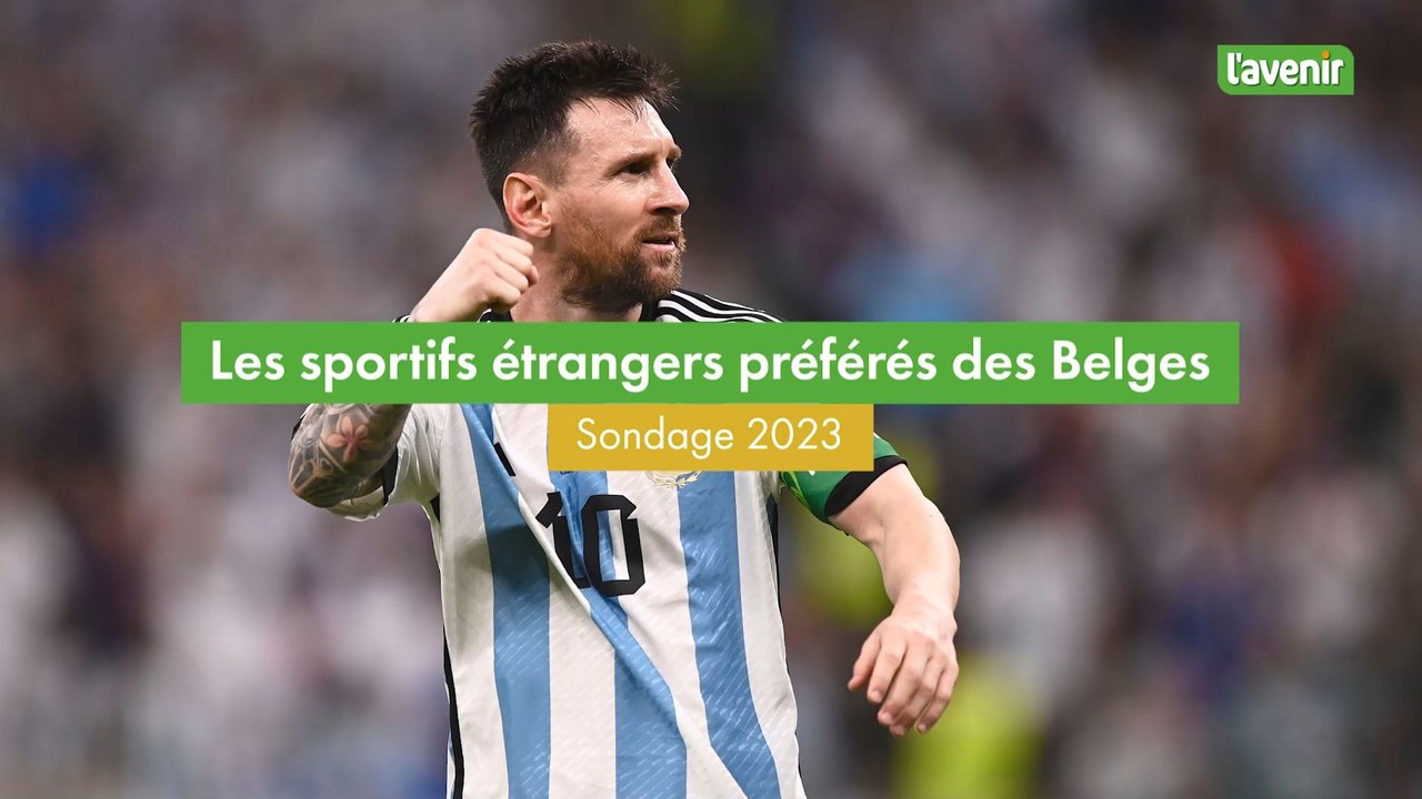 Les sportifs étrangers préférés des Belges en 2023