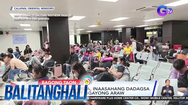 Libo-libong turista, inaasahang dadagsa sa Calapan Port ngayong araw | BT