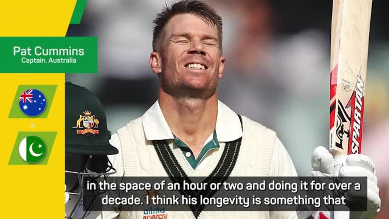 Outgoing Warner the best 'three-format' player - Cummins