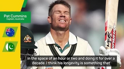 Outgoing Warner the best 'three-format' player - Cummins