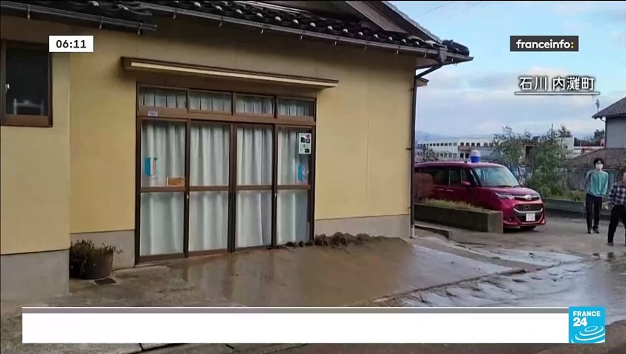 Séismes au Japon - Le dernier bilan fait état d'au-moins 30 morts - Les dégâts matériels sont très importants - Près de155 séismes ont secoué le centre du pays depuis lundi