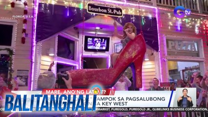 "Red Shoe Drop", tampok sa pagsalubong sa bagong taon sa Key West | BT
