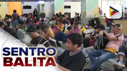 Mga pasahero sa ilang terminal sa NAIA, dumarami na