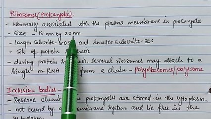 70 S Ribosomes in hindi