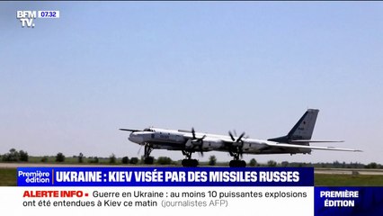 Tải video: Guerre en Ukraine: Kiev visée par des missiles russes