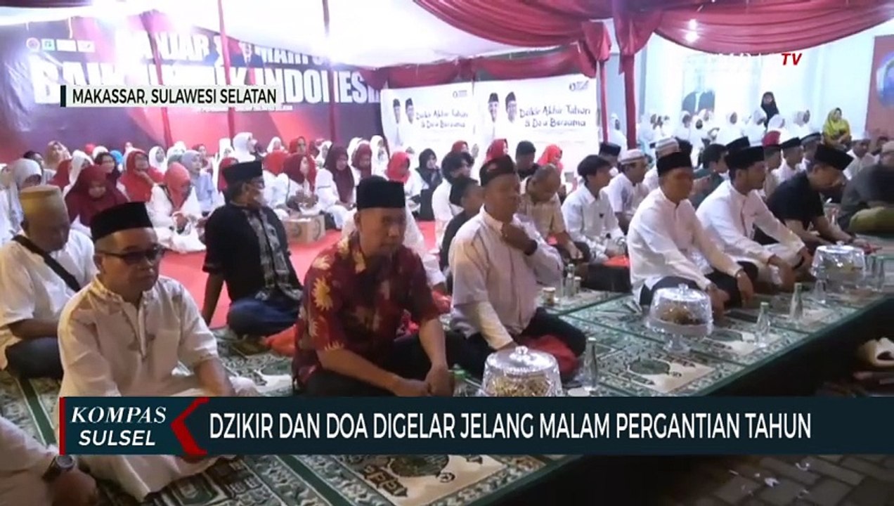 Dzikir Dan Doa Digelar Jelang Malam Pergantian Tahun