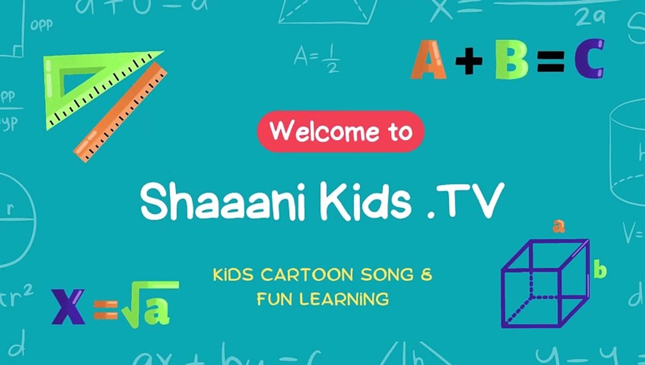41 to 45 counting for kids cartoon animation and Learning - Shaaani Kids Tv