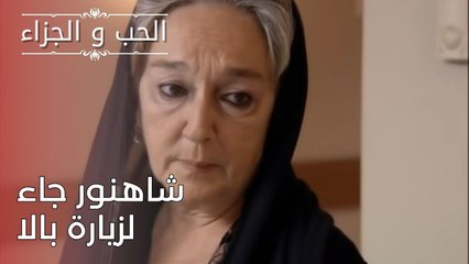 شاهنور جاء لزيارة بالا | مسلسل الحب والجزاء  - الحلقة 24