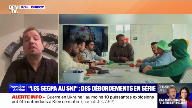 C'est un film qui attire un public qui n'a pas l'habitude d'aller au cinéma : Nicolas Colle, journaliste cinéma, explique les débordements dans les salles causés par le film Les Segpa au ski