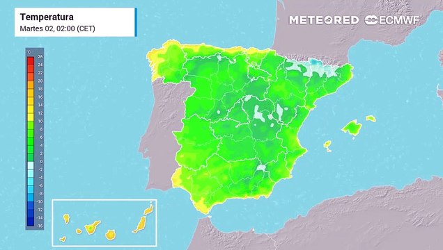 El tiempo en Reyes se volverá más invernal, con ambiente más frío, heladas y algunas navadas