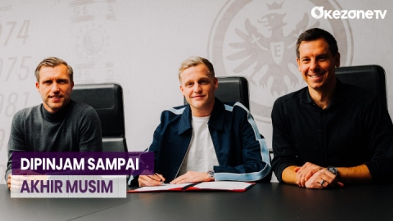 Ingin Cari Menit Bermain, Donny van de Beek Resmi Dipinjamkan ke Eintracht Frankfurt