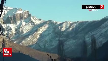 Şırnak'ta teröristlere yönelik hava destekli operasyon