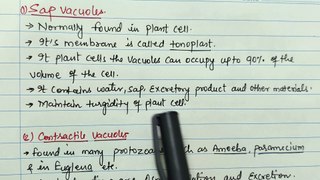 vacuole class 9 notes