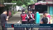 Petir Sambar Rumah Warga Dan Merusak Barang Elektronik