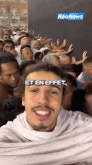 RAYAN PSN EST IRRESPECTUEUX DANS UNE MOSQUEE A MEDINE A COTE DE LA PIERRE NOIR