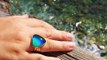 Sovereign of Lightning - Mood Ring - Crystal Quartz AAA - Sterling Silver 925 gold plated
